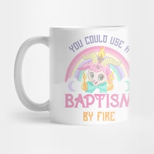 Baphomet Baptism by Fire Mug